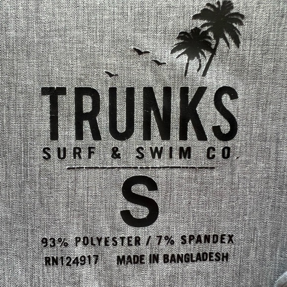 Mens Short Sleeve Dress Shirt Trunks Surf and Swim Co. - Picture 9 of 11